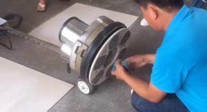 China 17" Terrazzo Floor Buffer Scrubber With Adjustable Handle wholesale