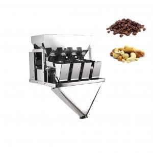 China Grain Coffee Beans Oat 4 Head Linear Weigher 10 - 2000g Full Automatic wholesale
