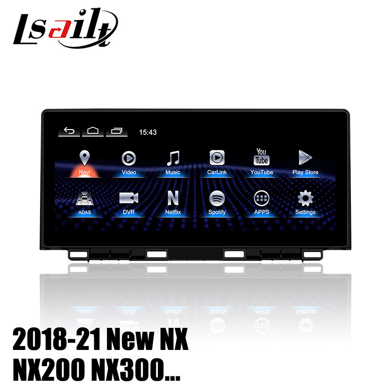 China Lsailt DSP Car Multimedia Screen Auto Stereo LVDS Plug For Lexus NX200 NX300 wholesale