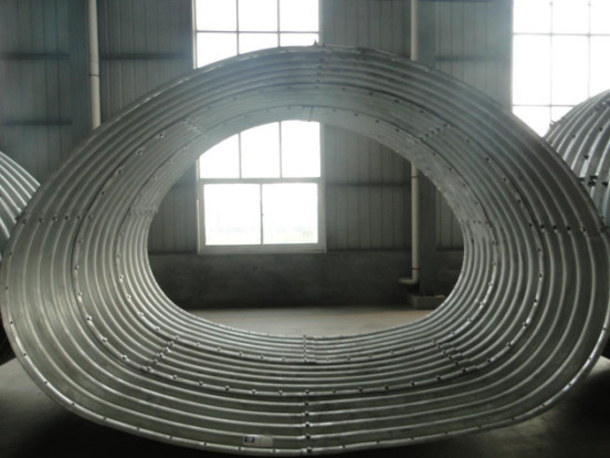 China Corrugated steel arch pipe wholesale