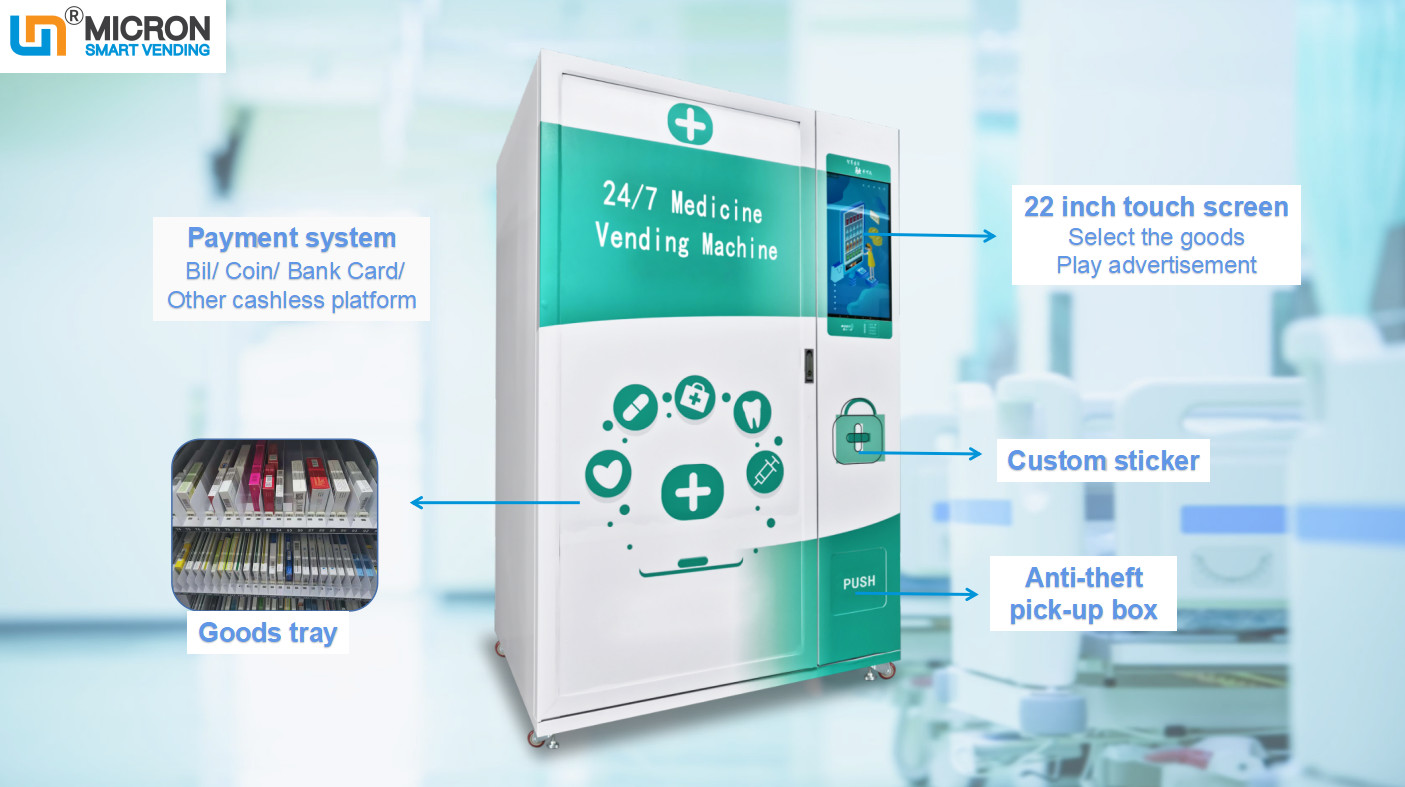 China OEM medical drug vending machine with remote monitoring system wholesale