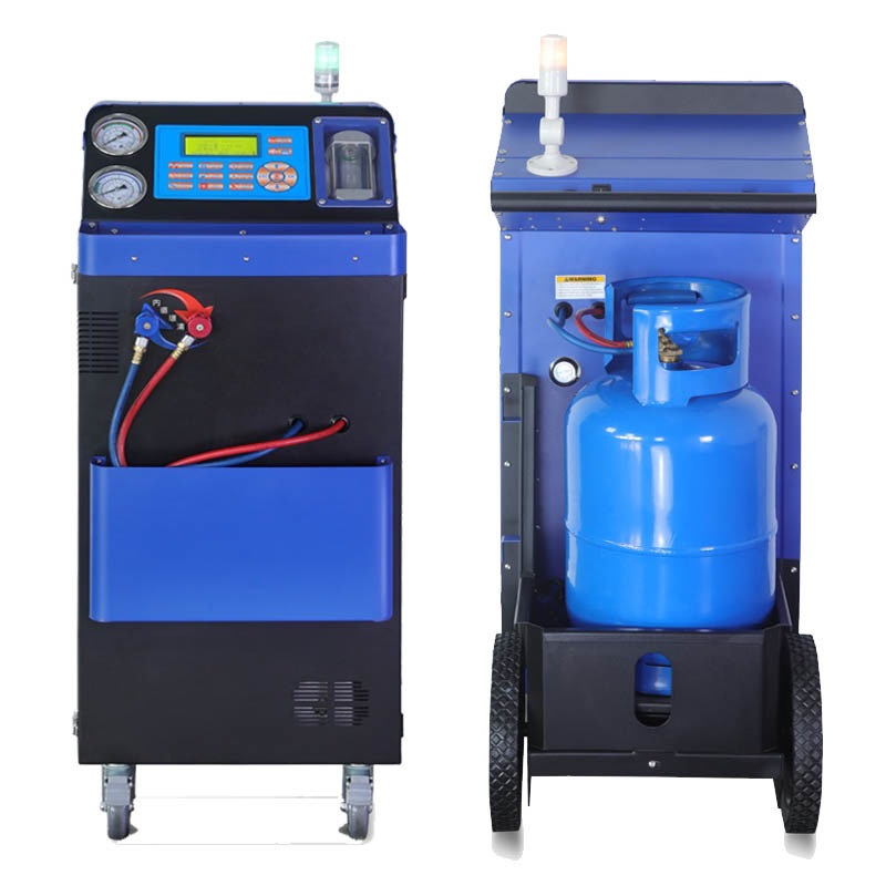 China 50Hz Car Air Conditioning Servicing AC Gas Charging Machine For R134a wholesale