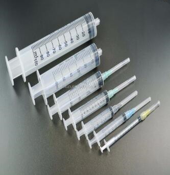 China 1ml 2ml Disposable Medical Syringe Hypodermic Injection Syringe wholesale