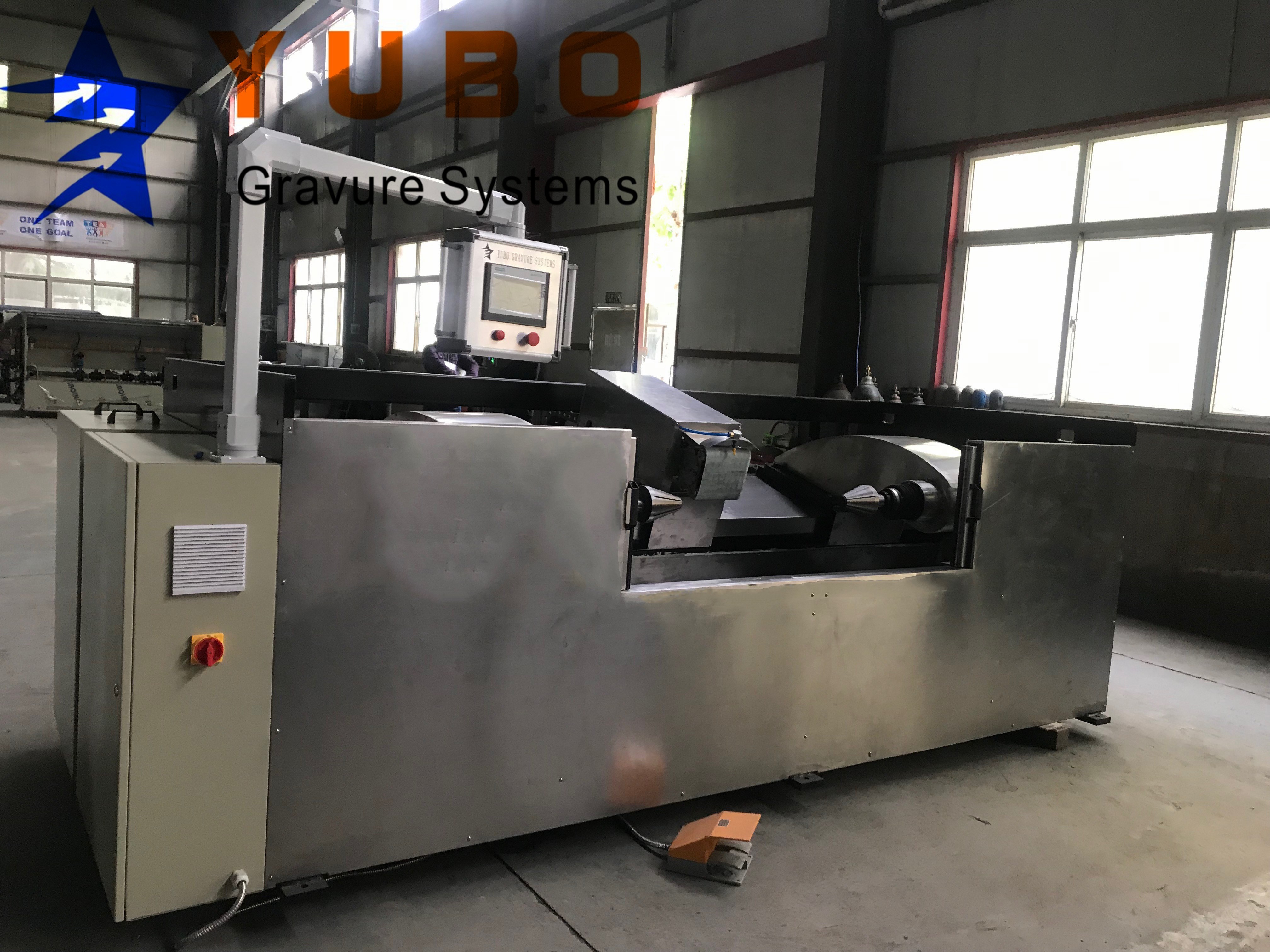 China Chrome polishing machine for rotogravure cylinder making wholesale