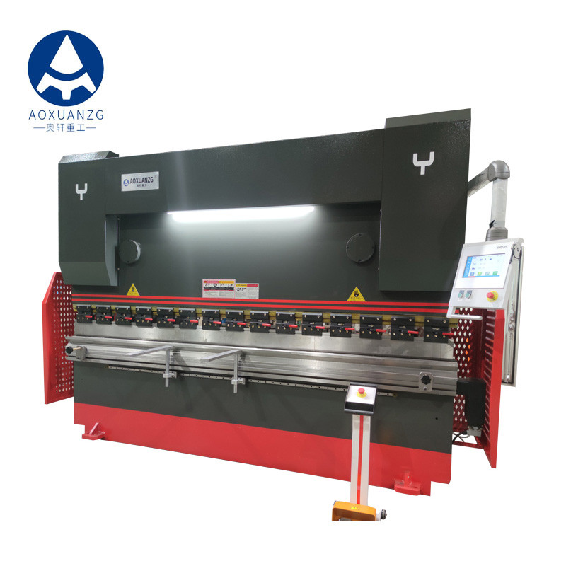 China TP10S 160T 3200mm Hydraulic Bending Press Brake Machine Large Color Screen wholesale
