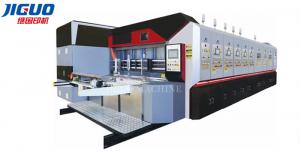 China Vacuum Transfer Flexo Printing Machine Printing Slotting Rotary Die Cutter Machine wholesale
