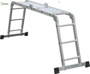 China Multifunctional Hinged Aluminum Ladder Steps Folding wholesale