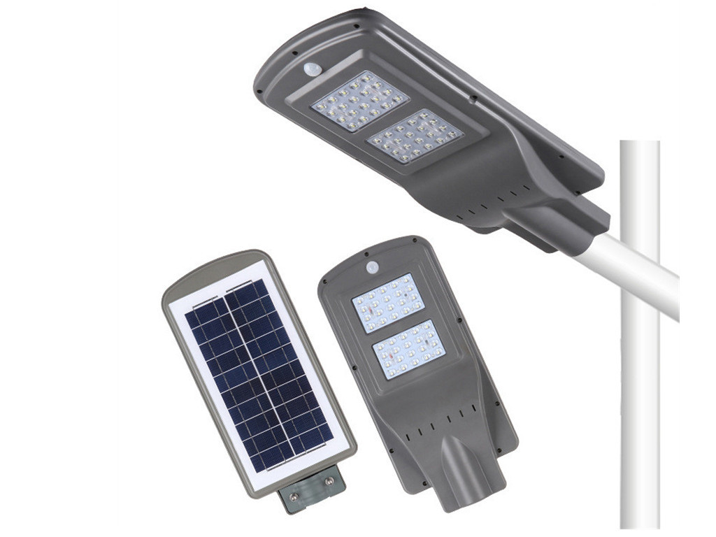 China 3000K - 6500K All In One Integrated Solar LED Street Light 40W For Country Road wholesale