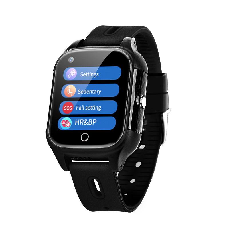 China Android 4G WIFI SOS Smart Watch For Elderly Geo Fence wholesale