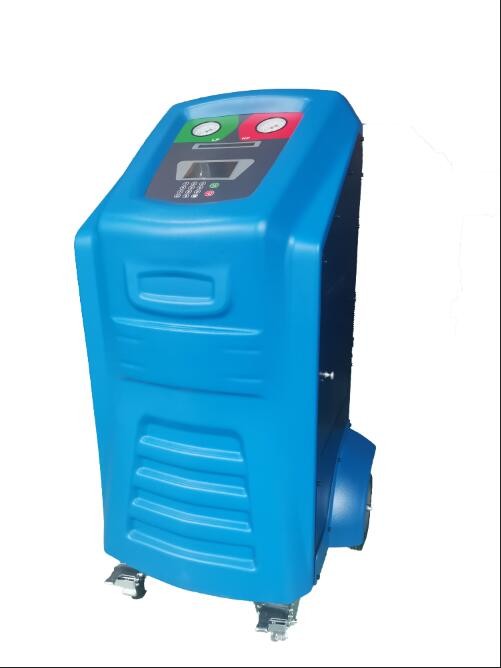 China Colorful LCD Refrigerant Ac Recovery Recharge Machine For Flushing Cleaning wholesale