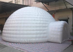 China Giant Inflatable Igloo Tent , White 3.5 M Height Inflatable Outdoor Tent wholesale
