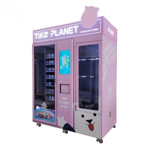 China 662 Capacity Lucky Box Toy Vending Machine Wth Double Tempered Glass Door wholesale