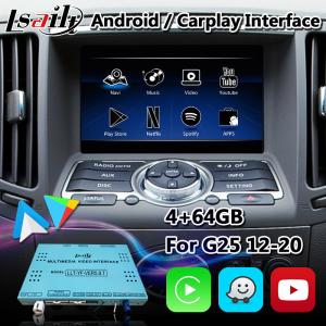 China Android Carplay Navigation Interface Box for Infiniti G25 With NetFlix Android Auto wholesale