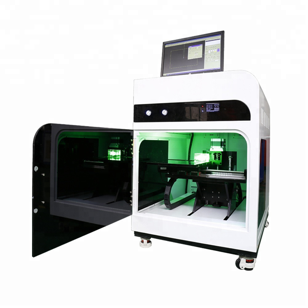 China 1064nm Raycus 2D 3D Laser Engraving Machine For Crystal wholesale