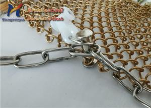 China Exhibition Halls Aluminum Wire Mesh Panels wholesale