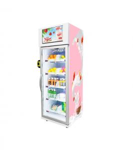 China Mall Ice Cream Vending Machine Freezer Cooling System With Touch Screen wholesale