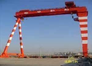 China 148KW 450t Electric Gantry Crane for Shipbuilding QM 450T - 38M - 28M wholesale