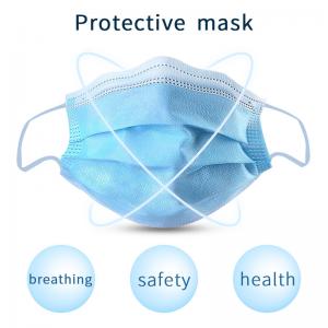 China Medical Face Mask 3 Ply Surgical Face Mask , Disposable Earloop Medical Mask wholesale