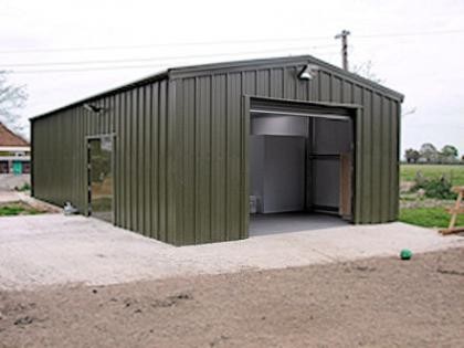 China Dairy Farm Building with Insulated Steel Walls wholesale