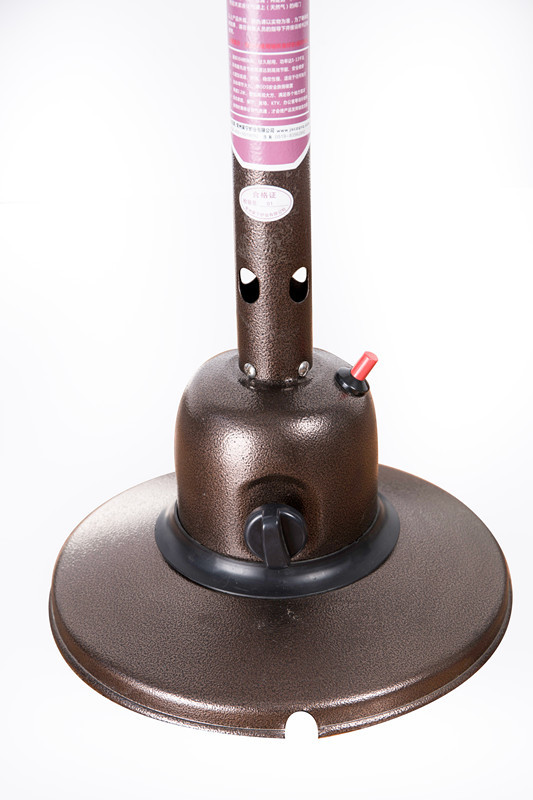 China 2m Fire Sense Hammer Tone Bronze Commercial Patio Heater , Outdoor Bar Heater 17.0kgs wholesale