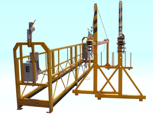 China High working Powered Suspended Platform Cradle Scaffold Systems with Safety Lock wholesale