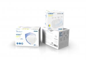 China 5 Ply Non Woven Kn95 Disposable Face Mask Effective Protection With Earloop wholesale