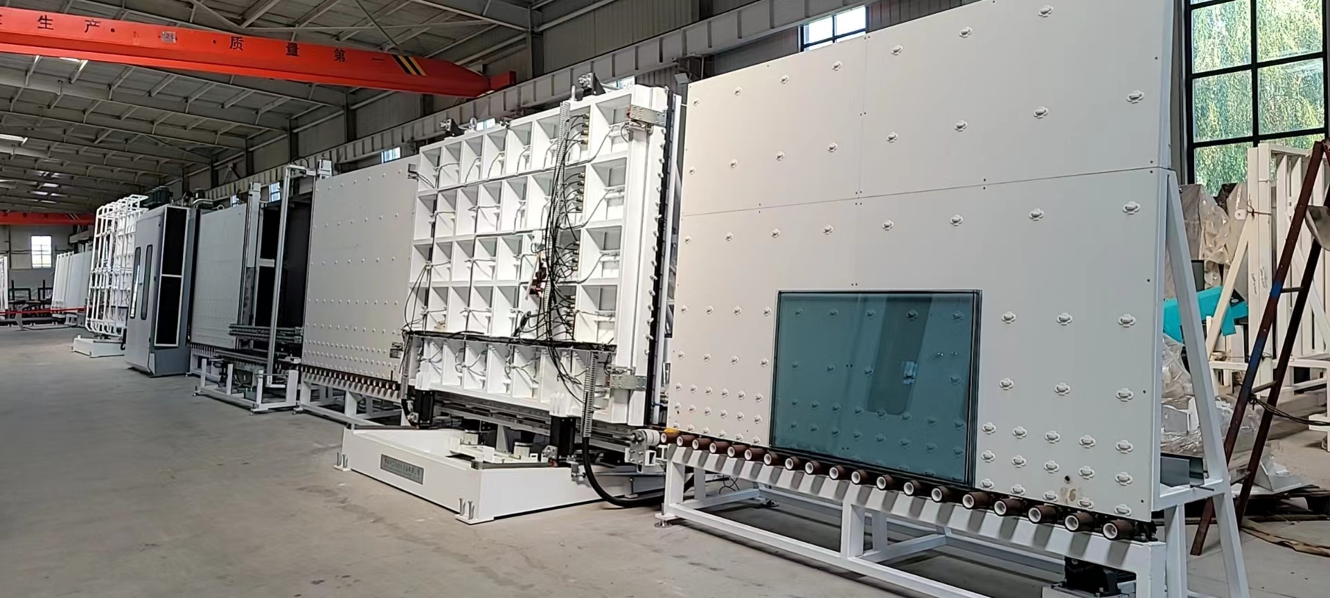 China Automatic Insulating Glass Processing Line With Argon Filling Online wholesale