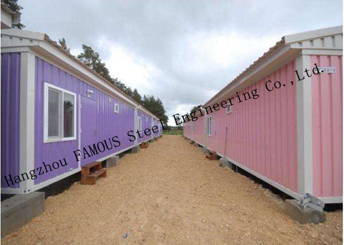 China Modified Shipping Container House Prefab Mobile Homes With Insulation Panels Easy Installation wholesale