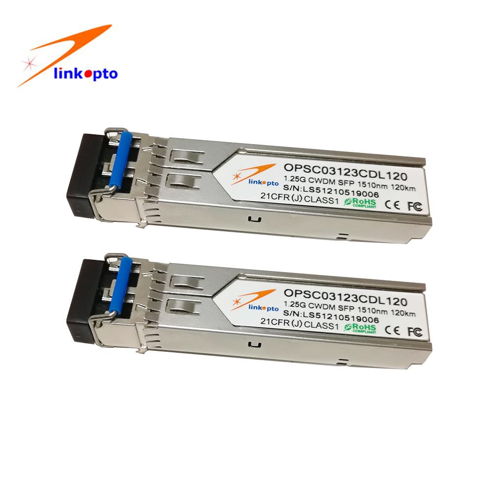 Quality 1.25Gbase CWDM SFP 40KM DDM Ethernet SFP Module SM Duplex LC 1000base sfp transceiver for sale