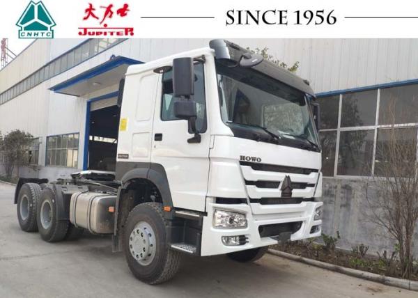 Quality 336HP Engine HOWO Tractor Truck , Sinotruk Howo 6x4 Tractor For Transport Project for sale