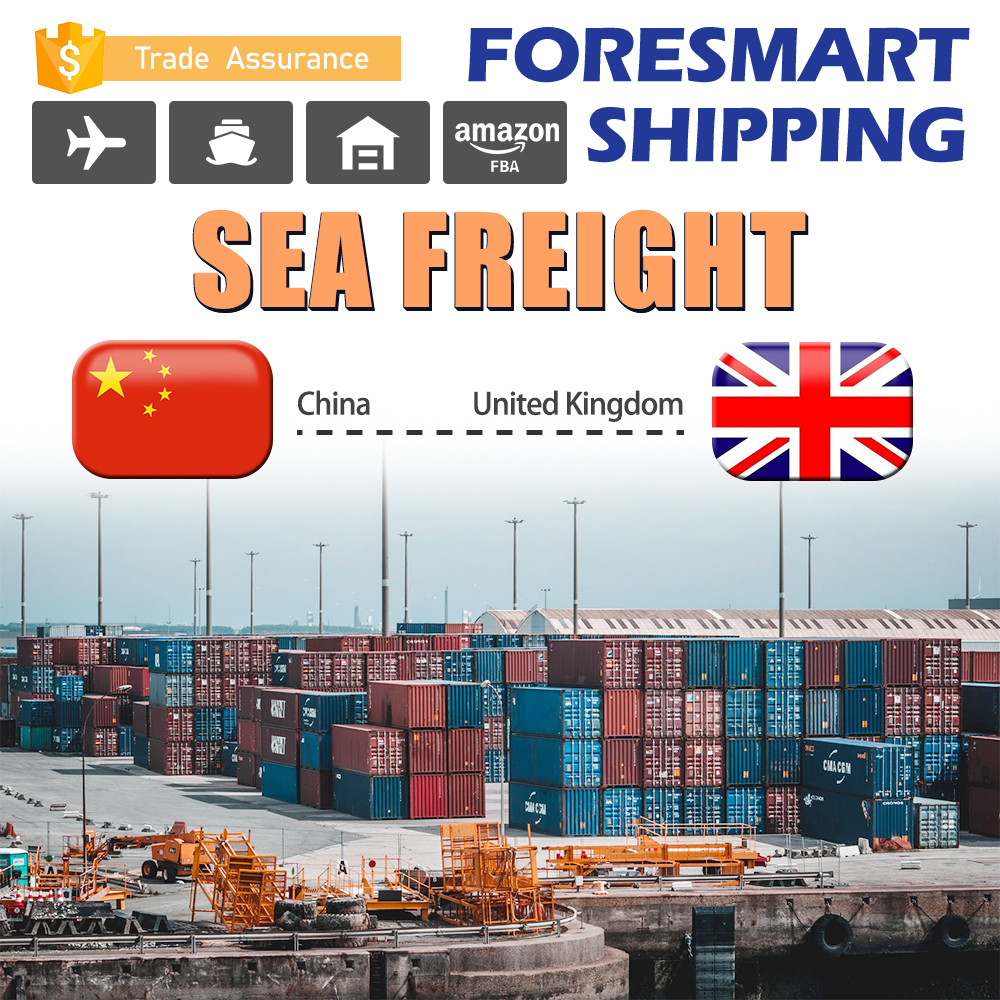 China Online Tracking FCL Ocean Freight  , Sea Shipping From China To UK wholesale