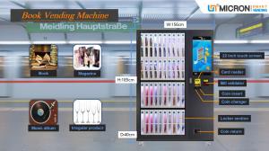 China Custom locker racket book vending machine smart telemetric system with touch screen wholesale