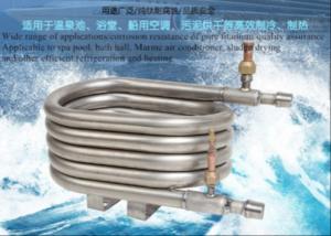 China Durable Coaxial Heat Exchanger With -30 To 100°C Working Temperature Range wholesale