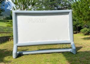 China Sealed outdoor backyard Inflatable projection movie screen inflatable film screen wholesale