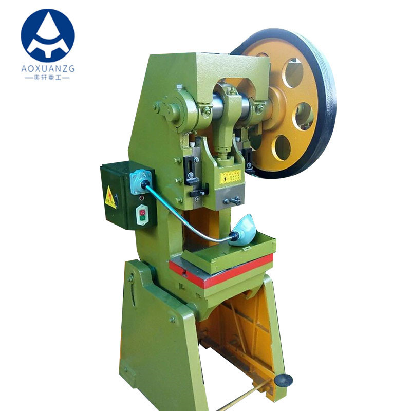 China J23 Type 10T Mechanical Punching Machine , 1500w Sheet Metal Perforating Machine With Light wholesale