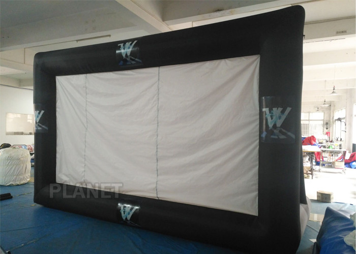 China Portable Inflatable Projector Movie Screen Logo Printing EN14960 Approved wholesale