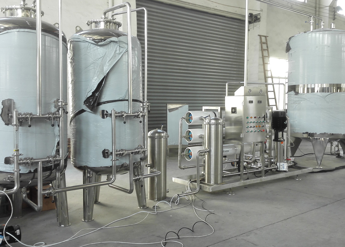 China Beverage / Drinking Small Scale Water Purification Plant For Pure Water Treatment wholesale