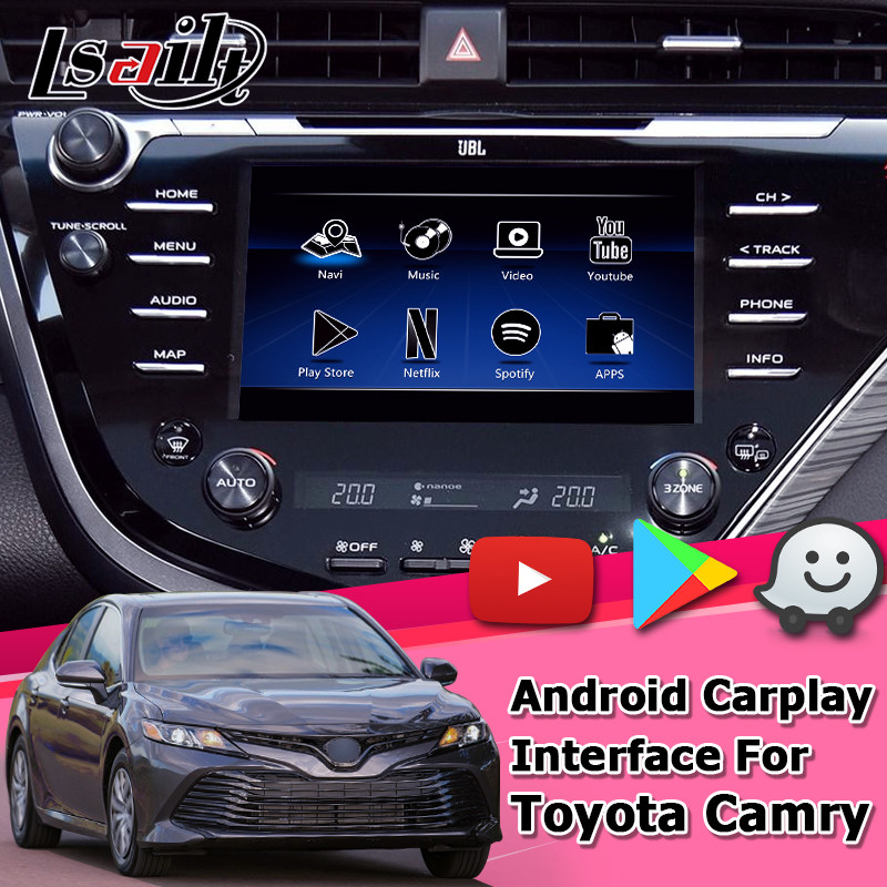 China Touchscreen Carplay Android Auto Video Interface Toyota Camry Bluetooth Wifi USB wholesale
