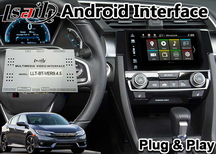China Android Multimedia Auto Interface Navigation for Honda New Civic support Google Map wholesale