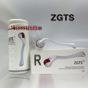 China Spa ZGTS Titanium Derma Roller 540 Needles Derma Microneedle Roller for skin wholesale