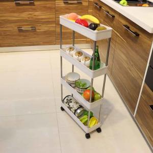 China Reusable Utility Rolling Home Storage Carts Multifunctional Detachable Weight 1.4kg wholesale