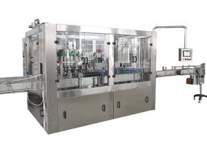 China SUS304 2000BPH Cider Filling Machine With Rotary Rinser wholesale