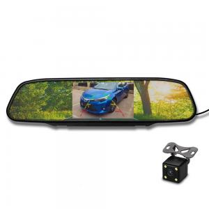 China 4.3 inch TFT LCD Reverse Rear View Mirror for Car with Reversing Camera wholesale