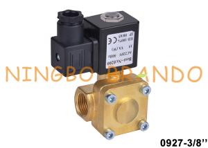 China 0927100 3/8'' NC Brass Solenoid Valve For Screw Air Compressor wholesale
