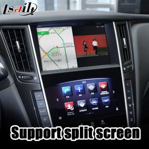 China 4GB PX6 CarPlay&amp;Android Multimedia video interface included Android auto, Netflix for Infiniti 2015.6-20 Q50 Q60 wholesale