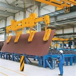 China cabin control 16 - 22 m  200 / 80T Magnetic Scrap Steel Casting Plant Lifting crane wholesale
