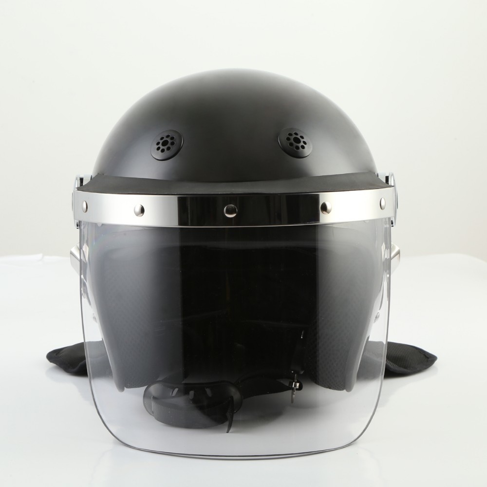 China Black ABS Anti Riot Helmet with Suspension System for  Police & Army FBK wholesale