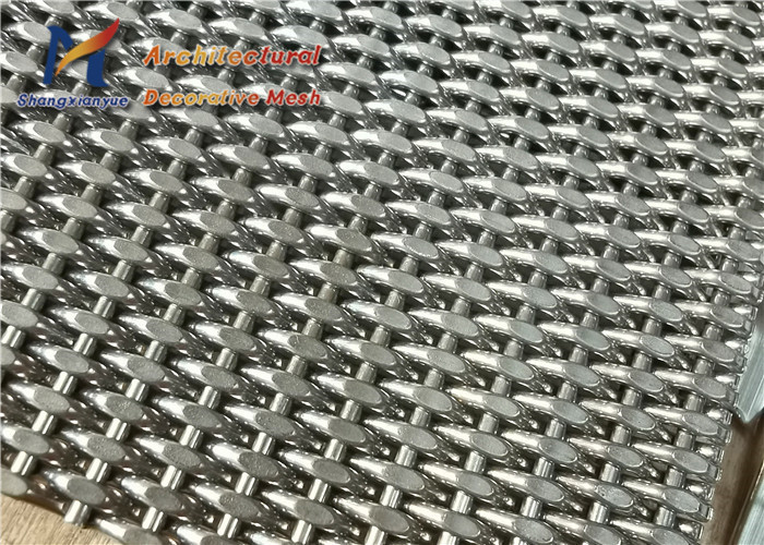 China Opaque Architectural Wire Mesh Panels 1.5mm Stainless Steel SS316 wholesale