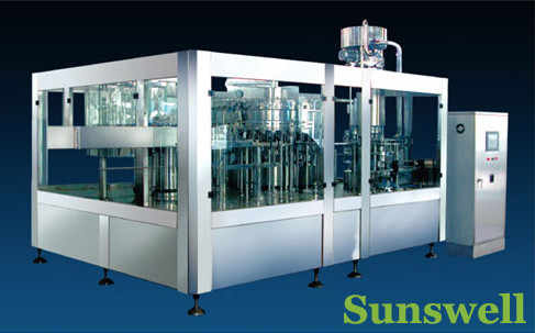 China Stainless Steel Tea Filling Machine , Semi-Automatic Liquid Filling Line wholesale