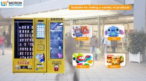 China Blind Box Vending Machine With Showroom Elevator And Direct Push Aisle Remote Control Touch Screen Middle Pick Up wholesale